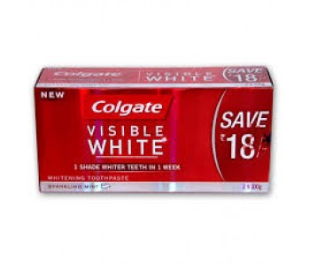 COLGATE VISIBLE WHITE TOOTHPASTE 